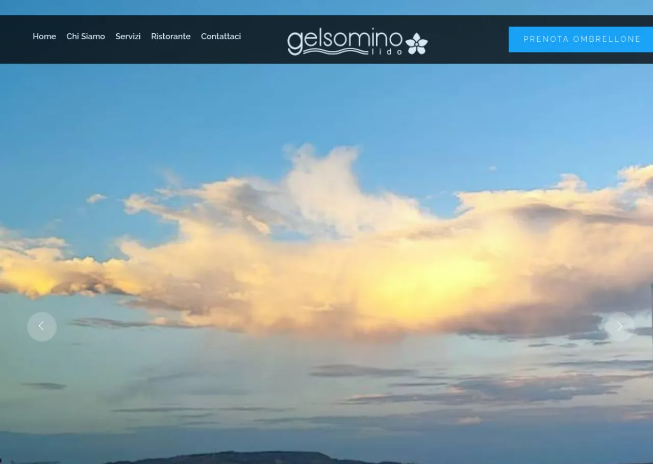 Lido Gelsomino — sito realizzato da IonWeb